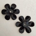 Flor sintética N°01 Preto