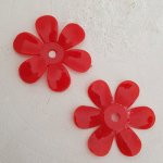Flor sintética N°01 Vermelho