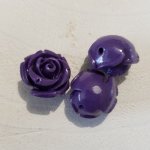 Flor sintética 13 mm N°03-26 Roxo