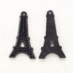 Pendente Torre Eiffel em resina preta