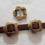10 mm Passagem de Zamak N°01 Bronze