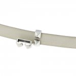 Passagem Zamak de 10 mm N°24 Prata