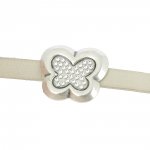 10 mm Passagem de Zamak N°53 Prata