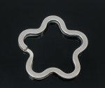 Porta-chaves em forma de flor 34 x 35 mm
