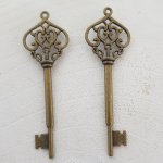 Pendente de chave N°07 Bronze