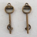 Pendente de chave N°10 Bronze