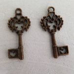 Pendente de chave N°14 Bronze