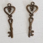 Pendente de chave N°21 Bronze