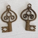 Pendente de chave N°27 Bronze