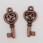 Pendente de chave N°38 Cobre