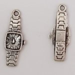 Relógio Charm N°01 Prateado