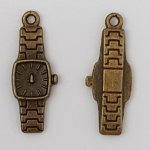 Relógio Charm N°01 Bronze