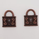 Cadeado de charme N°01 Cobre