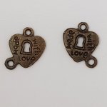 Cadeado de charme N°10 Cobre