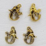 Pendente Sereia Ouro