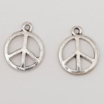 Charm Paz e Amor N°03 Prata 