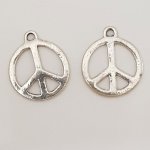 Charm Paz e Amor N°09 Prata