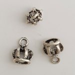 Charm coroa N°03 x 10 peças