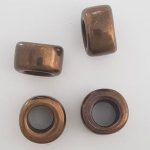 Anéis para cachecóis CCB furo grande N°64 Bronze