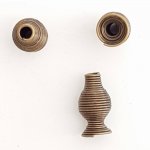 Copo cónico em espiral N°10 Bronze.