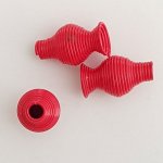 Copo cónico em espiral N°10 Vermelho.