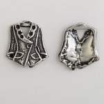 Casaco Charm Vestuário N°02 Prateado.