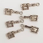 Pente para cabeleireiro charme N°04-04 Conjunto de 6 peças