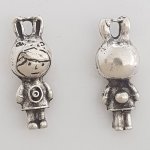 Pendente para criança N°31 Zamak (prateado)