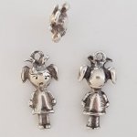 Pendente para criança N°32 Zamak (prateado)