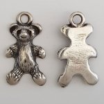 Pendente urso N°10 ZAMAK (BLOQUEADO A PRATA)