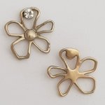 Pendente flor em metal N°057