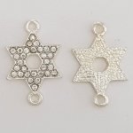 Pendente flor em metal N°080 Prata