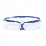 Óculos de protecção em plástico Azul 56