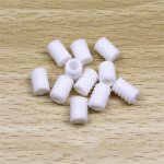 Laço elástico para corda de máscara ajustável Branco x 100 peças