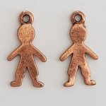 Charm para criança N°49 Rapaz Cobre