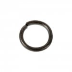 20 Anéis de junção abertos 07 mm Preto