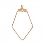 Suporte para brincos em ouro Diamond Primer N°02 x 10 peças