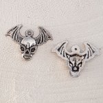 Pendente caveira e ossos cruzados N°04