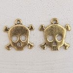 Pendente caveira e ossos cruzados N°14