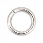 2 Anéis de junção abertos 09 mm Inox