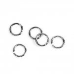 20 Anéis de junta aberta 04 mm Aço inoxidável n.º 01-02