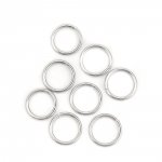 2 Anéis de junção abertos 13 mm Inox