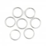 20 Anéis de junção abertos 15 mm Inox