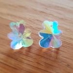 Pendente urso em vidro facetado N°03-01