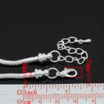 Bracelete de mosquetão europeu 21cm
