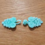 Botão de passementerie brandebourg de estilo chinês N°05