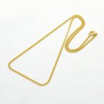 Colar N°14 em aço inoxidável 50 cm Ouro