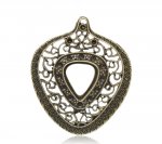 Suporte para cabochão N°03 Bronze