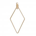 Suporte para brincos em ouro Diamond Primer N°01 x 1 peça