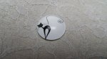cabochão de vidro redondo 20mm cat 006 